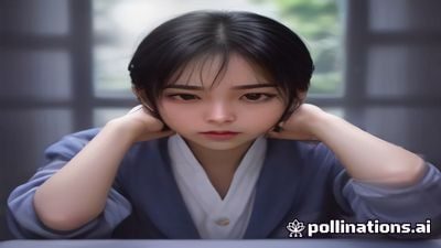 中年男性在安静的书房内阅读，书桌整洁只有一本书，窗外阳光照入，体现一本道极简生活方式的宁静质感